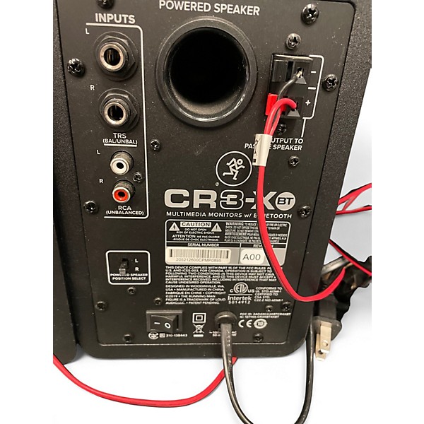 Used Mackie CR3-XBT Powered Monitor