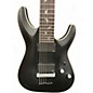 Used Schecter Guitar Research Damien Platinum 7 String Flat Black Solid Body Electric Guitar
