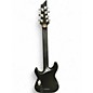Used Schecter Guitar Research Damien Platinum 7 String Flat Black Solid Body Electric Guitar