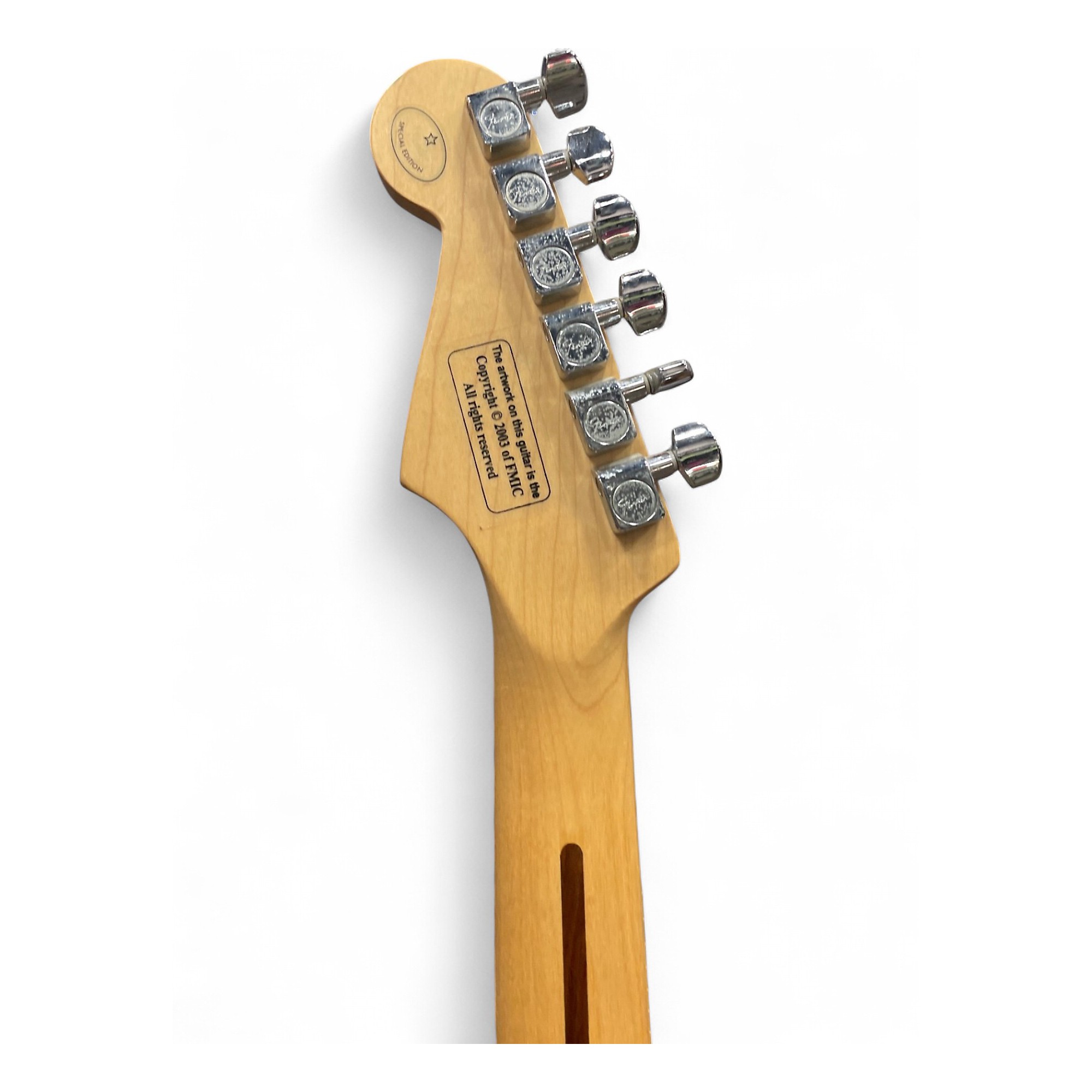 Used 2003 Fender Splattercaster Stratocaster SPLATTER Solid Body