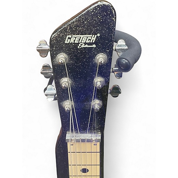 Used Gretsch Guitars Electromatic Black Sparkle Lap Steel BLACK SPARKLE Solid Body Electric Guitar