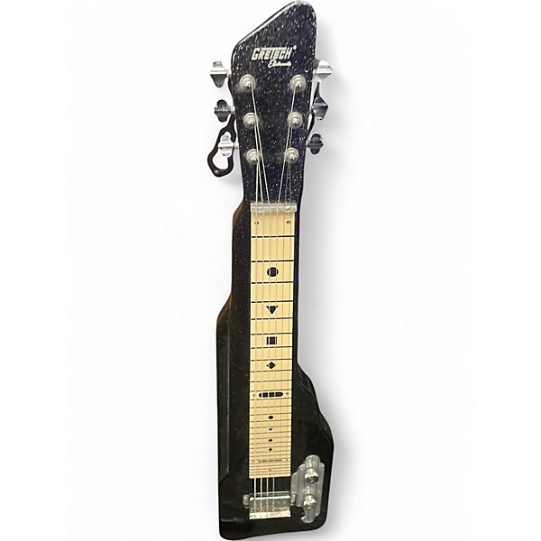 Used Gretsch Guitars Electromatic Black Sparkle Lap Steel BLACK SPARKLE Solid Body Electric Guitar
