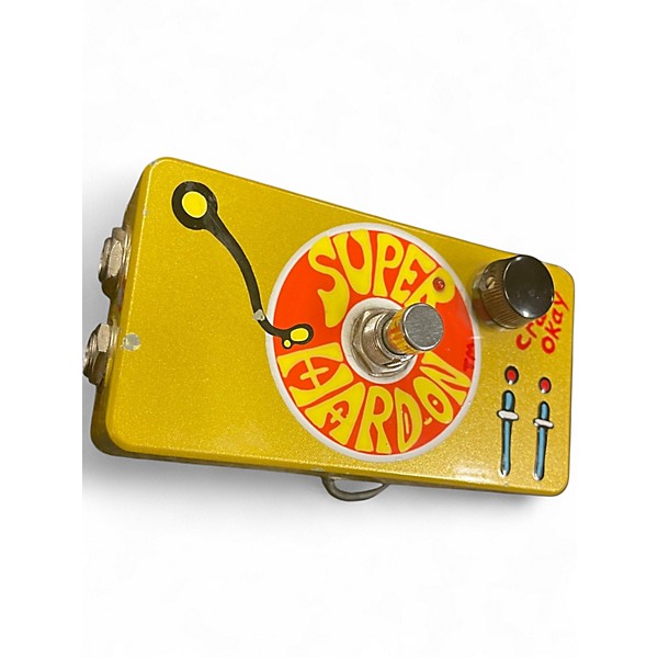 Used ZVEX SUPER HARD-ON HAND PAINTED Effect Pedal