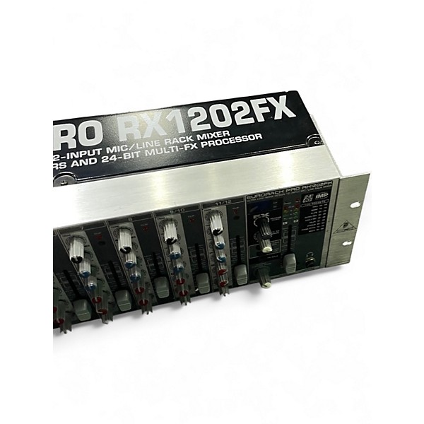 Used Behringer EURORACK RX1202FX Unpowered Mixer