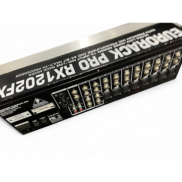 Used Behringer EURORACK RX1202FX Unpowered Mixer