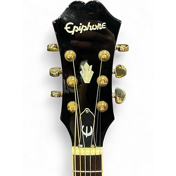 Used Epiphone PR-5E Natural Acoustic Guitar