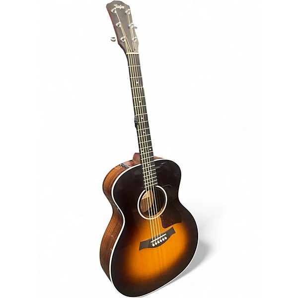 Used Taylor 214E Deluxe Sunburst Acoustic Electric Guitar