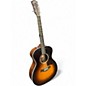 Used Taylor 214E Deluxe Sunburst Acoustic Electric Guitar thumbnail