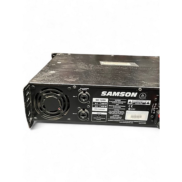 Used Samson SX1200 Power Amp