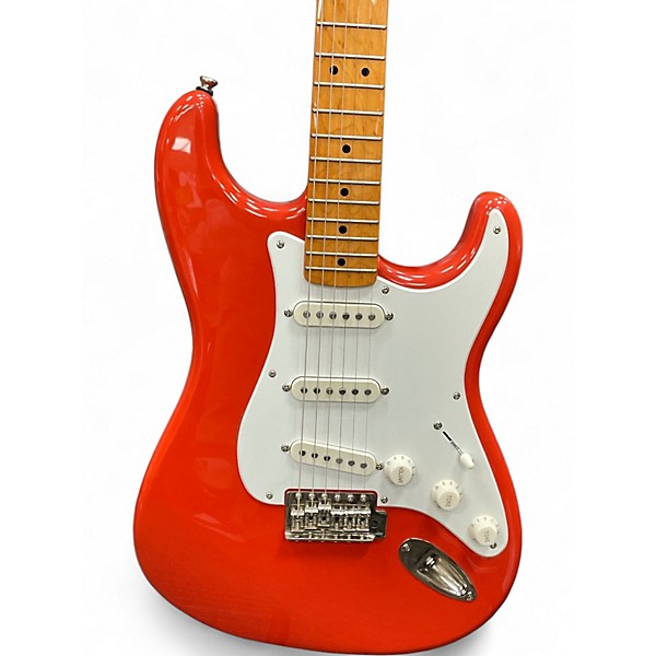 Used Squier Classic Vibe 1950S Stratocaster Sunburst Solid Body Electric Guitar