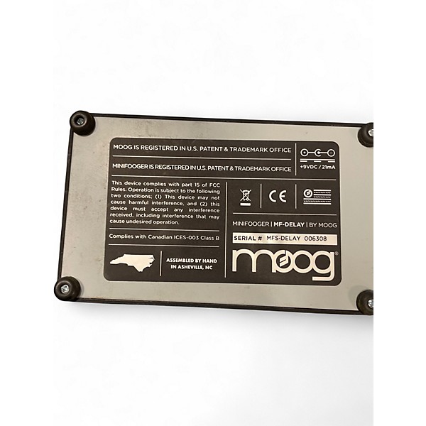 Used Moog Minifooger MF Delay Effect Pedal