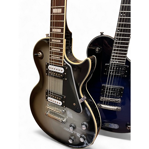 Used Epiphone Les Paul Custom Silverburst Solid Body Electric Guitar