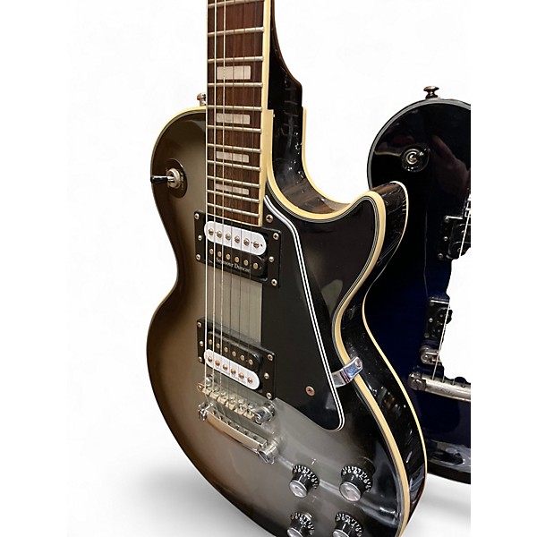 Used Epiphone Les Paul Custom Silverburst Solid Body Electric Guitar