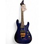 Used Harley Benton Progressive Series Blue Solid Body Electric Guitar thumbnail