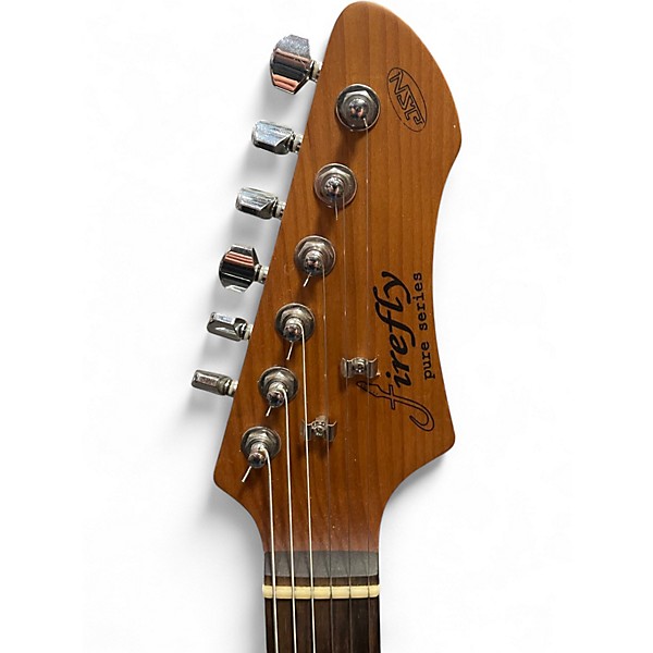 Used Firefly Pure Series Metallic Green Solid Body Electric Guitar