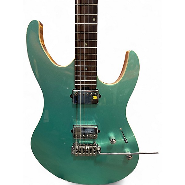 Used Firefly Pure Series Metallic Green Solid Body Electric Guitar