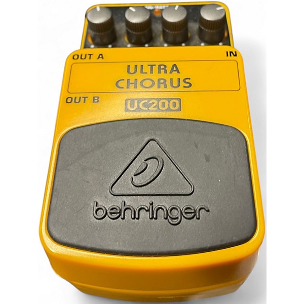 Used Behringer UC200 Stereo Chorus Effect Pedal