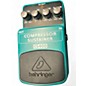 Used Behringer CS400 Compressor Sustainer Effect Pedal
