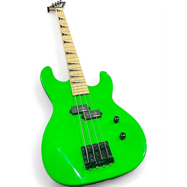 Used Jackson JS Bass Green Electric Bass Guitar