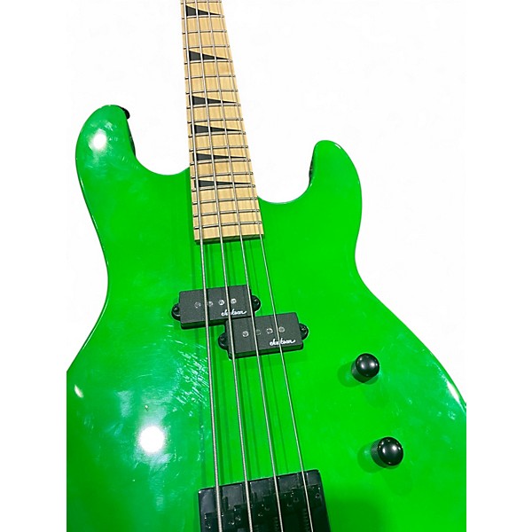 Used Jackson JS Bass Green Electric Bass Guitar