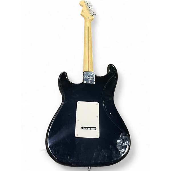 Used Squier Affinity Black and White Solid Body Electric Guitar