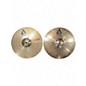 Used Paiste 14in Alpha Medium Hi Hat Pair Cymbal thumbnail