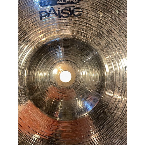 Used Paiste 14in Alpha Medium Hi Hat Pair Cymbal