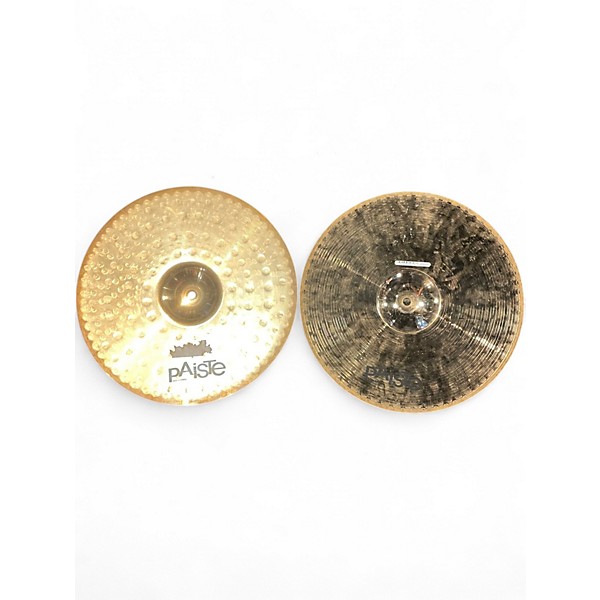 Used Paiste 14in Alpha Medium Hi Hat Pair Cymbal