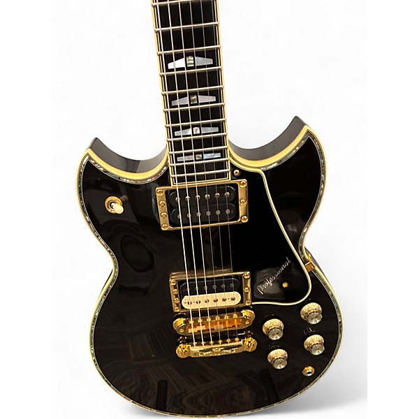 Used Yamaha SG3000 40TH ANNIVERSARY Metallic Black Solid Body Electric Guitar