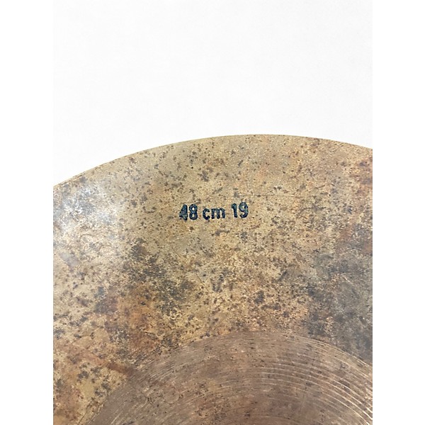 Used Bosphorus Cymbals 19in MASTER VINTAGE RIDE Cymbal