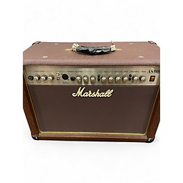 Used Marshall AS50D 50W 2X8 Acoustic Guitar Combo Amp