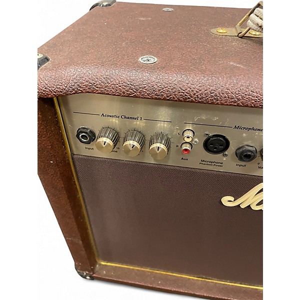 Used Marshall AS50D 50W 2X8 Acoustic Guitar Combo Amp