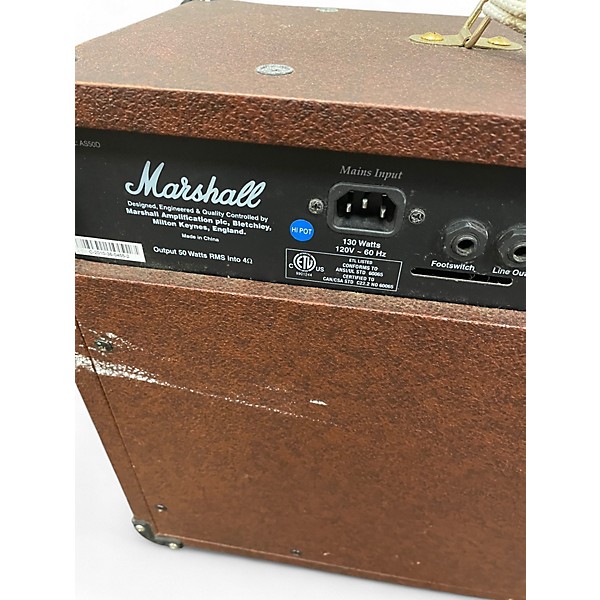 Used Marshall AS50D 50W 2X8 Acoustic Guitar Combo Amp