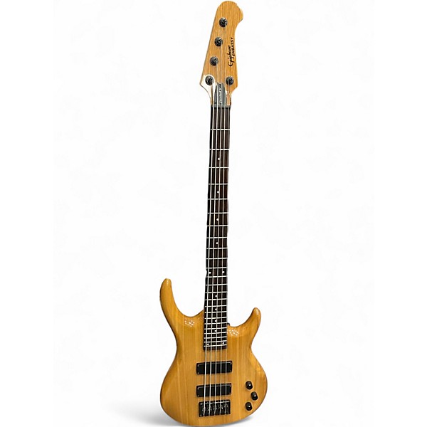 Used Epiphone EMBASSY STANDARD V Natural Electric Bass Guitar