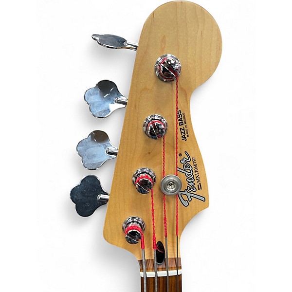 Used Fender Special Edition Standard Jazz Bass Natural Electric Bass Guitar