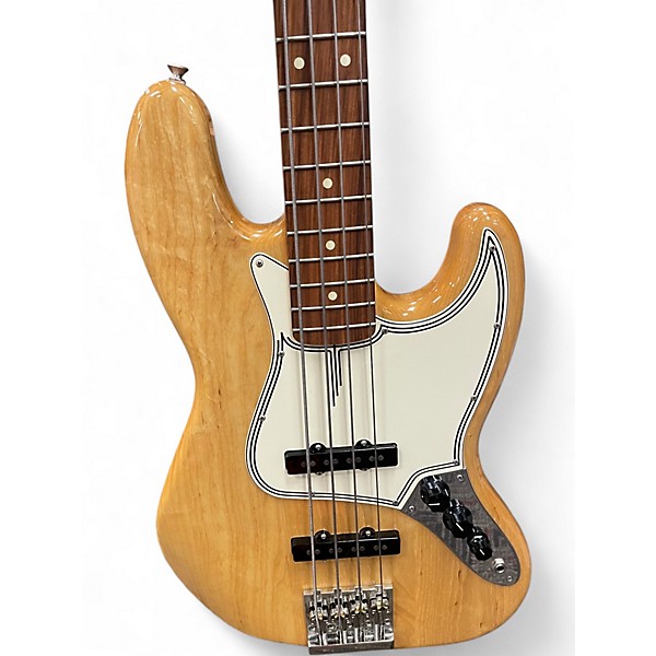 Used Fender Special Edition Standard Jazz Bass Natural Electric Bass Guitar