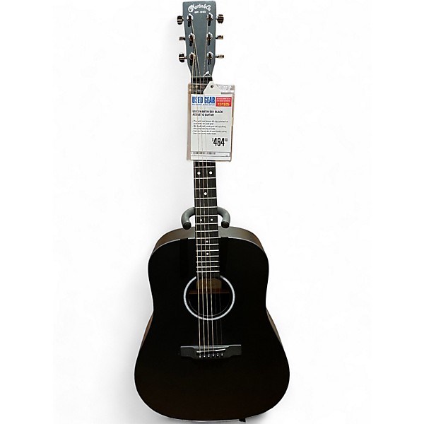 Used Martin DX1 Black Acoustic Guitar