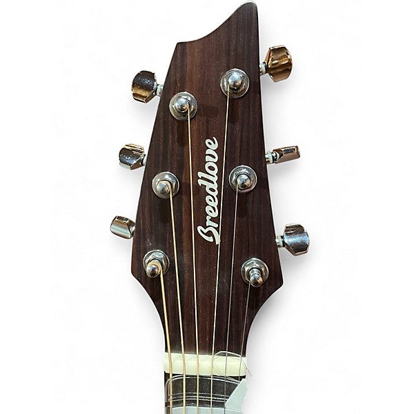 Used Breedlove Stage Concert Mahogany Acoustic Electric Guitar