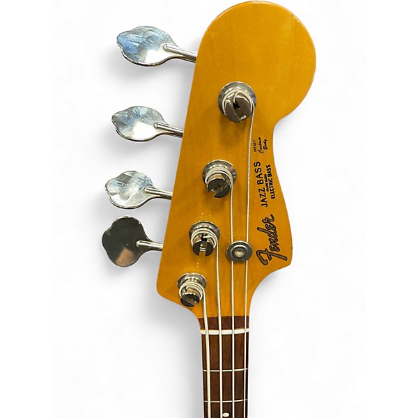 Vintage 1994 Fender JB-62 Jazz Bass 3 Tone Sunburst Electric Bass Guitar