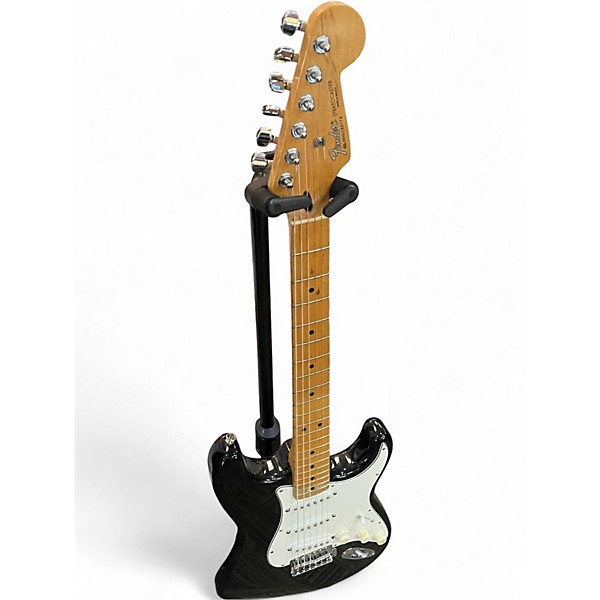 Used Fender Standard Stratocaster Black Solid Body Electric Guitar