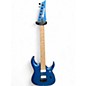 Used Ibanez RGDIM6FM Blue Solid Body Electric Guitar thumbnail