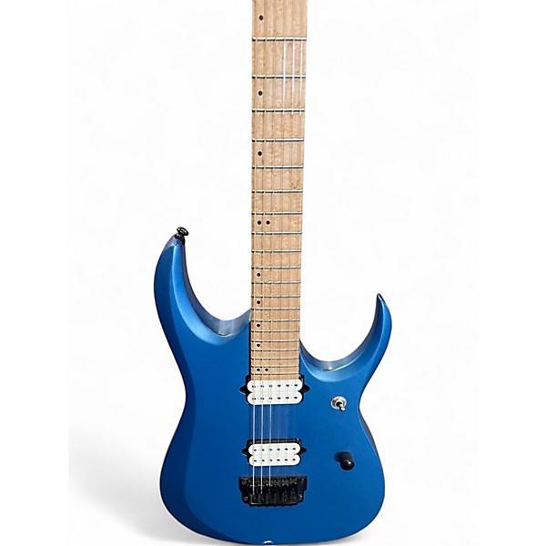 Used Ibanez RGDIM6FM Blue Solid Body Electric Guitar