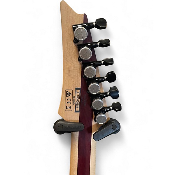 Used Ibanez RGDIM6FM Blue Solid Body Electric Guitar