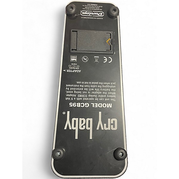 Used Dunlop GCB95 Original Crybaby Wah Effect Pedal