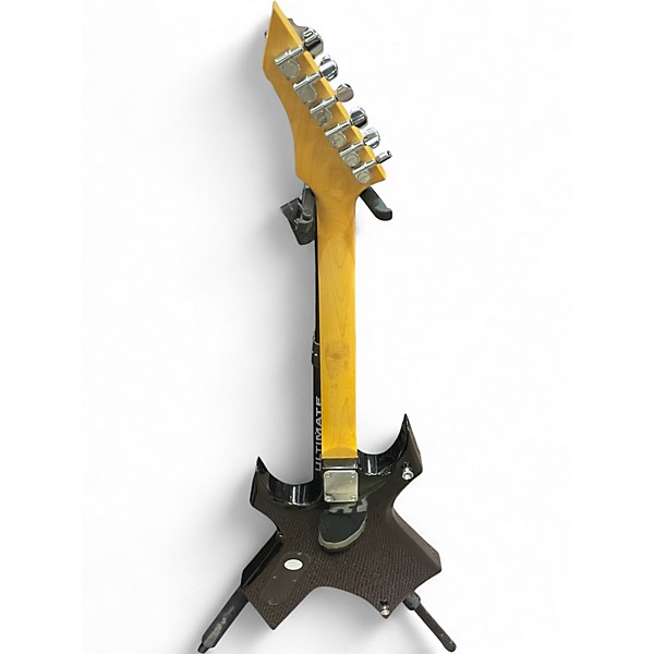 Used B.C. Rich Bronze Series Warlock Black Solid Body Electric Guitar