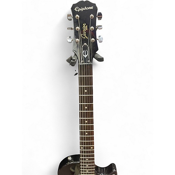 Used Epiphone Les Paul Junior Black Solid Body Electric Guitar