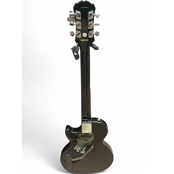 Used Epiphone Les Paul Junior Black Solid Body Electric Guitar