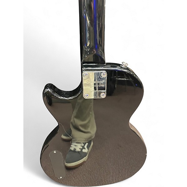 Used Epiphone Les Paul Junior Black Solid Body Electric Guitar