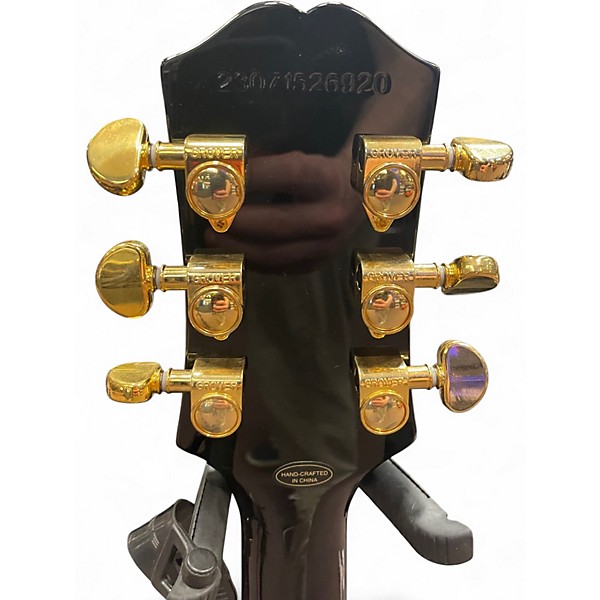 Used Epiphone Les Paul Custom Antique Ivory Solid Body Electric Guitar