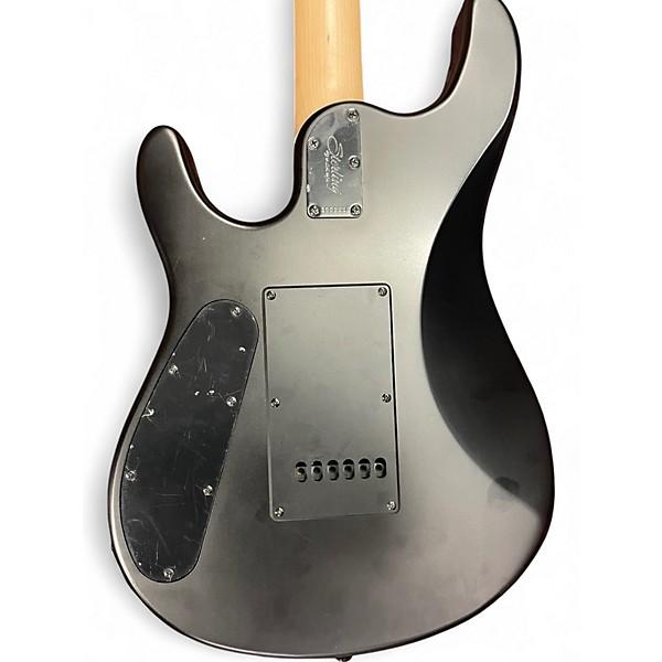 Used Sterling music man flat black Solid Body Electric Guitar